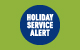 Holiday Service on MLK Day 1/20