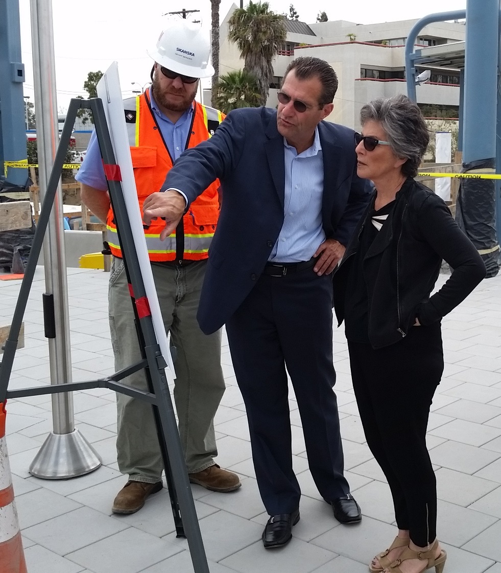 Senator Boxer and Ed King